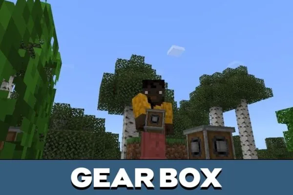 Gear Box from Create Mod for Minecraft PE