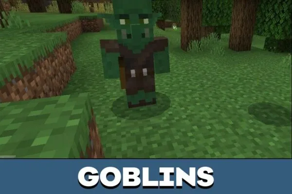 Goblins from Minesanity Mod for Minecraft PE