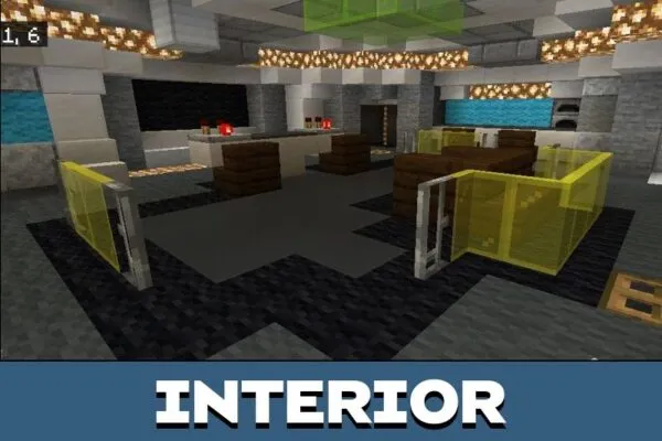 Interior from Star Trek Map for Minecraft PE