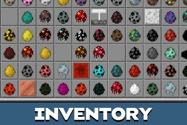 Inventory from Minesanity Mod for Minecraft PE