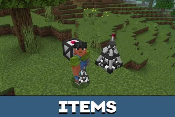 Items from Drone Mod for Minecraft PE