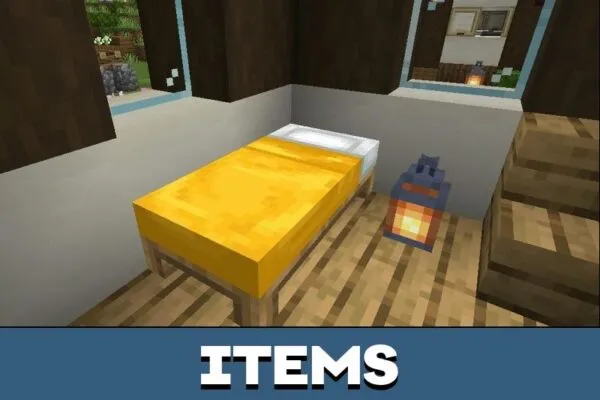 Items from Japanese House for Minecraft PE