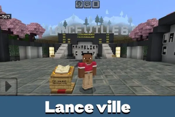 Lance Ville from Modern City Map for Minecraft PE