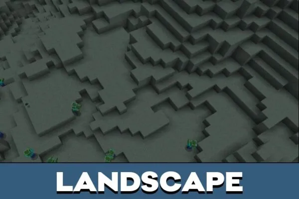 Landscape from Rocket Mod for Minecraft PE