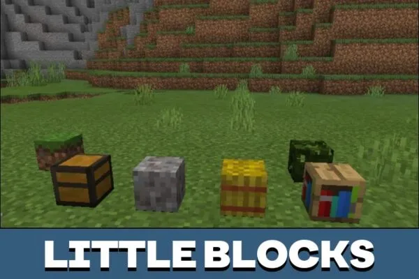 Little Blocks from Mini Block Mod for Minecraft PE