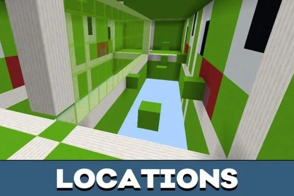 Location from YouTubers Map for Minecraft PE