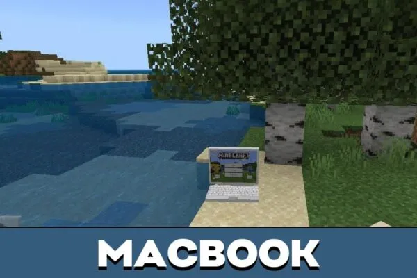 Macbook from Electrics Furniture Mod for Minecraft PE