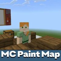 MC Paint Map for Minecraft PE
