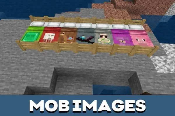 Mob Images from Fancy Bed Texture Pack for Minecraft PE