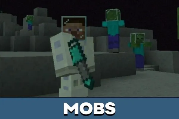 Mobs from Rocket Mod for Minecraft PE