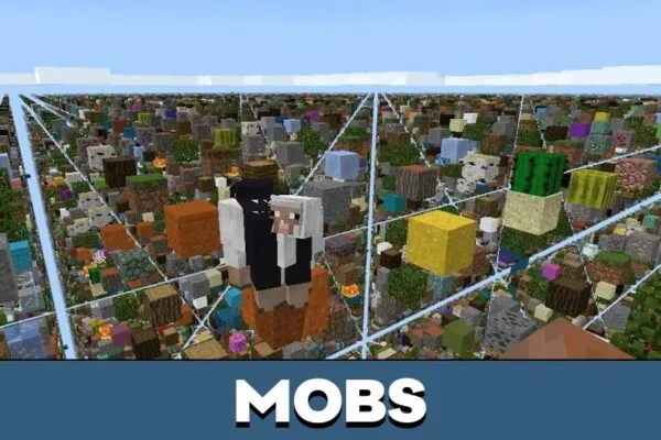 Mobs from Skygrid Map for Minecraft PE