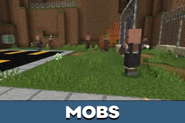 Mobs from Story Mode for Minecraft PE