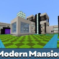 Modern Mansion Map for Minecraft PE