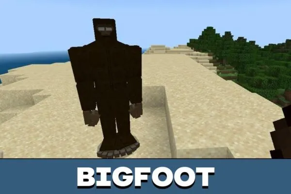 Monster from Bigfoot and Yeti Mod for Minecraft PE