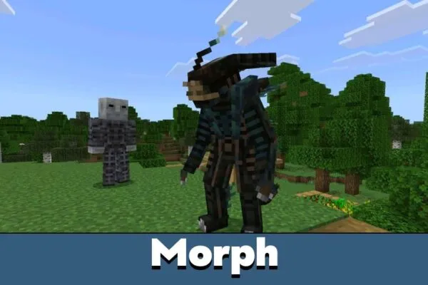 Morph from Xenocraft Mod for Minecraft PE