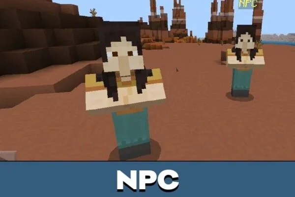 NPC from Egg Mod for Minecraft PE