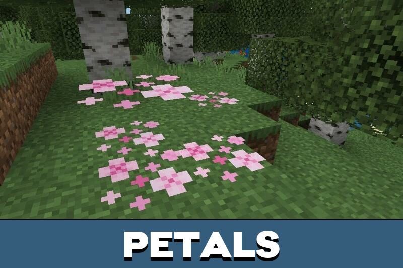 Minecraft 1.20 cherry blossom addon Minecraft Mod