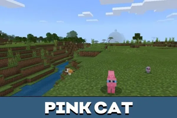 Pink Mob from Cat Texture Pack for Minecraft PE