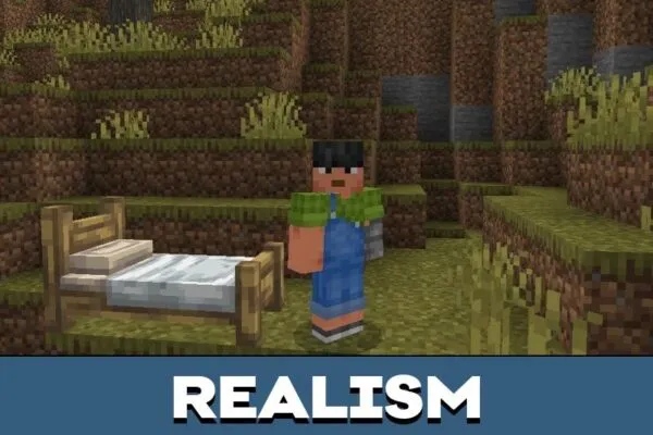 Realism from Bed Texture Pack for Minecraft PE