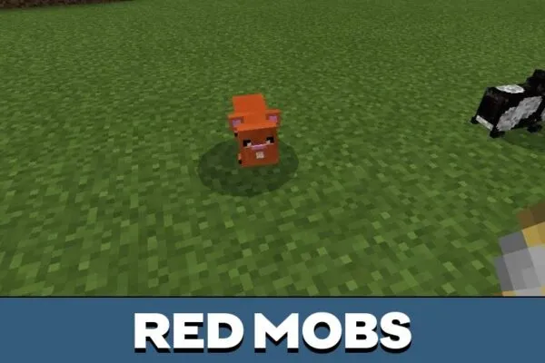 Red Mobs from Hamster Mod for Minecraft PE