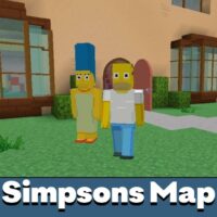 Simpsons Map for Minecraft PE