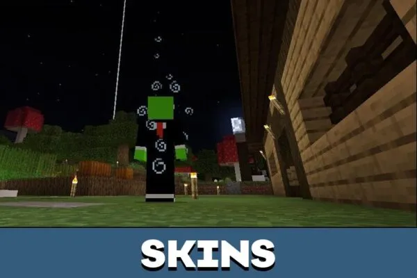 Skins from YouTubers Map for Minecraft PE