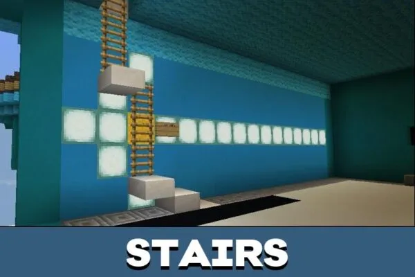 Stairs from Star Trek Map for Minecraft PE