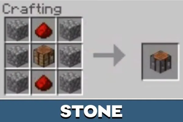 Stone table from Industrial Craft Mod for Minecraft PE