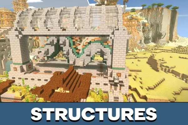 Structures from Japanese House for Minecraft PE