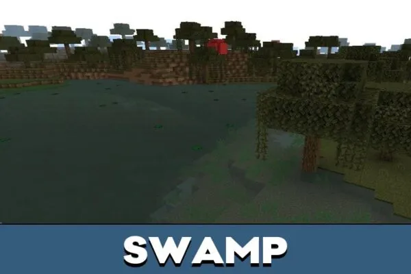 Swamp from Bicubic Shaders for Minecraft PE