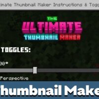 Thumbnail Maker Texture Pack for Minecraft PE