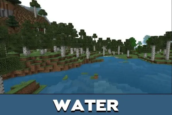 Water from Bicubic Shaders for Minecraft PE