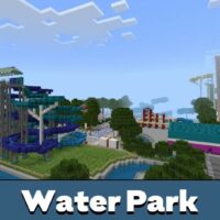 Water Park Map for Minecraft PE