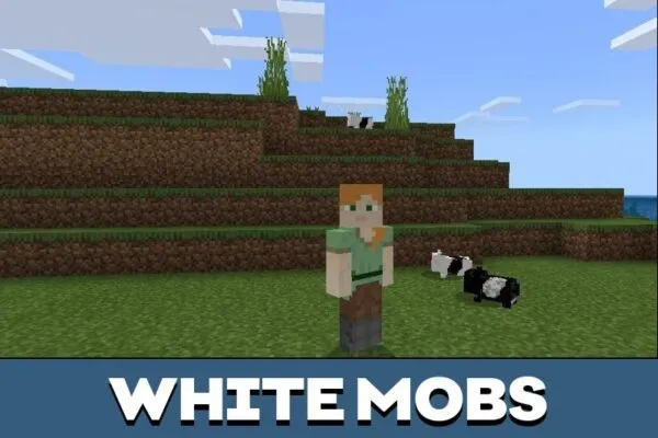 White Mobs from Hamster Mod for Minecraft PE