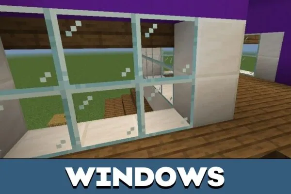 Windows from Aphmau Map for Minecraft PE