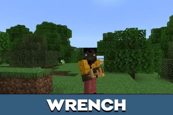 Wrench from Create Mod for Minecraft PE