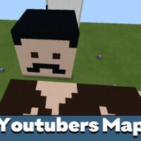 YouTubers Map for Minecraft PE