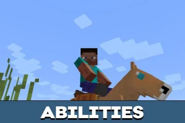 Abilities from Horse Mod for Minecraft PE