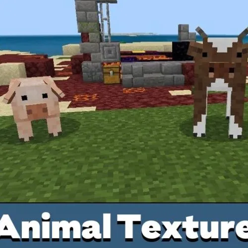 Animal Texture Pack for Minecraft PE