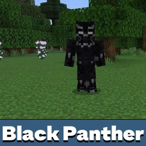 Black Panther Mod for Minecraft PE