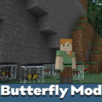 Butterfly Mod for Minecraft PE