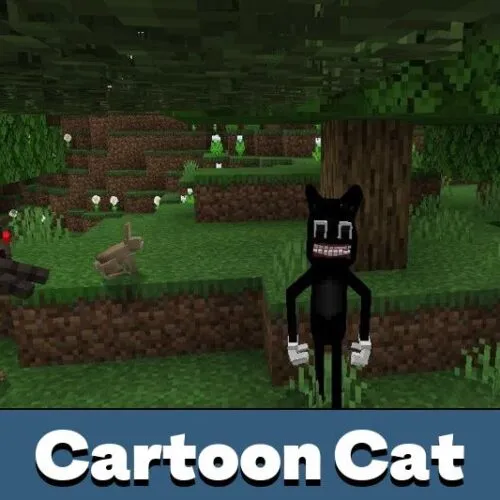 Cartoon Cat Mod for Minecraft PE