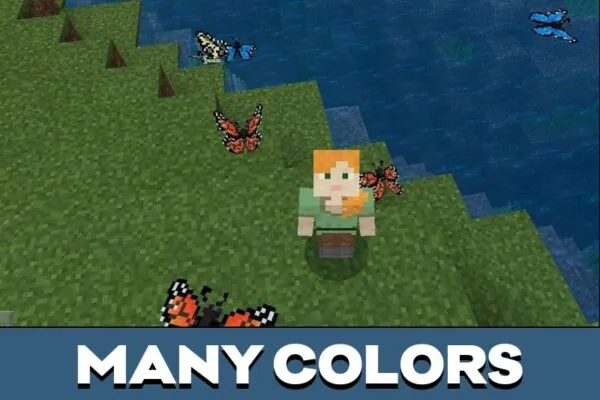 Colors from Butterfly Mod for Minecraft PE