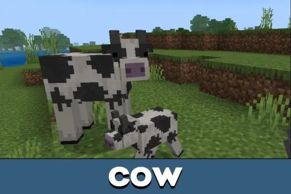 Cow from Animal Texture Pack for Minecraft PE