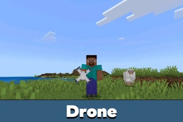 Drone from Toy Mod for Minecraft Bedrock