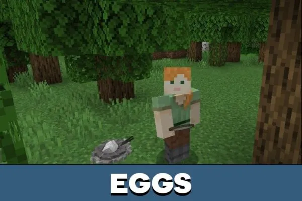 Eggs from Penguin Mod for Minecraft PE