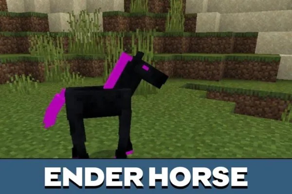 Ender Horse from Horse Mod for Minecraft PE