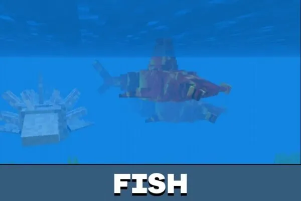 Fish from Whale Mod for Minecraft PE