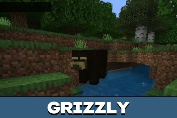 Grizzly from Bear Mod for Minecraft PE