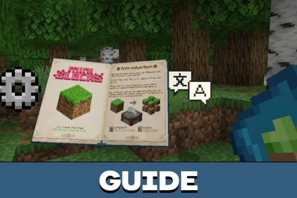 Guide from Mini Blocks Mod for Minecraft PE